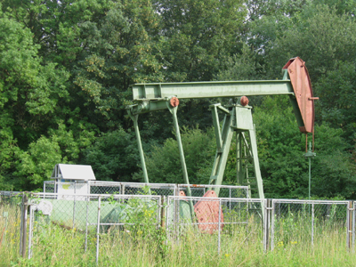 Ausgediente Ölförderanlage auf dem Kühkopf - Earthcache